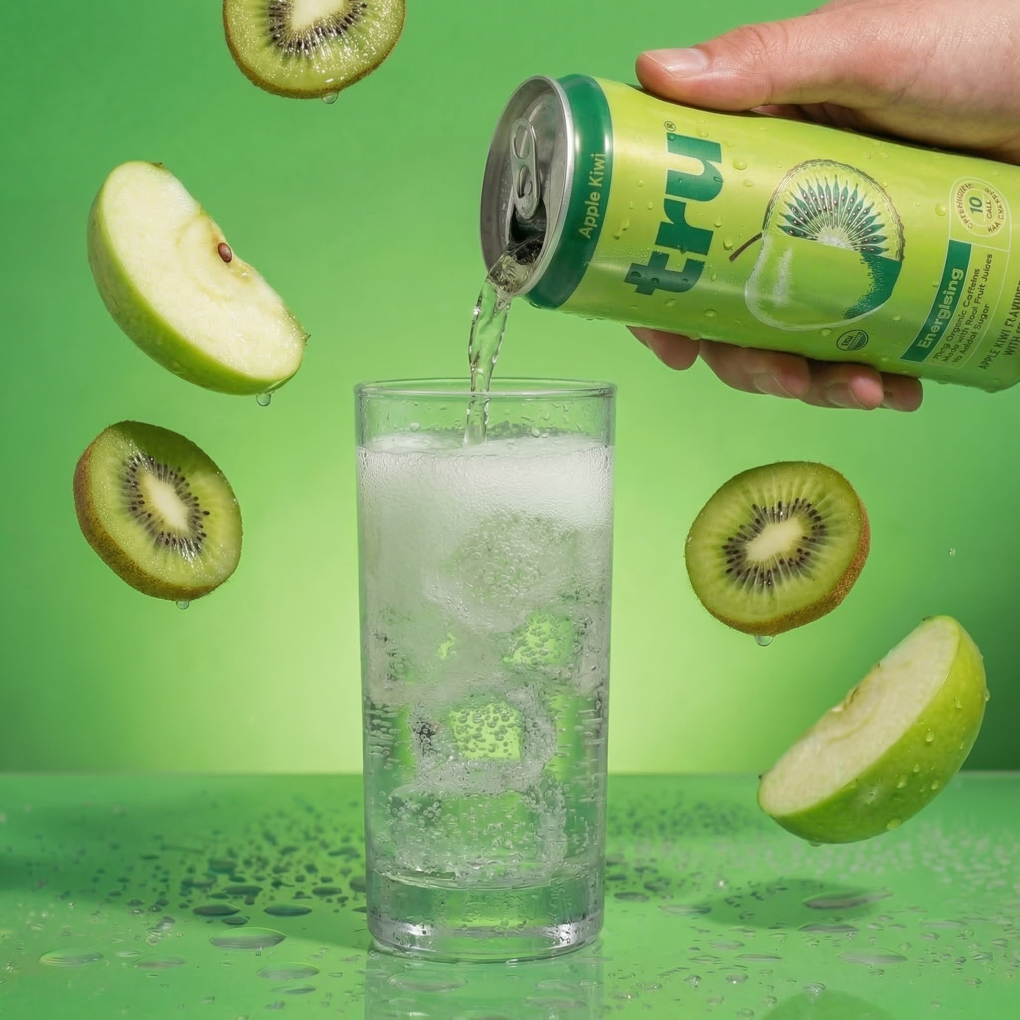 その他 Dot-Ko - Apple #9903:MF UR Apple Kiwi Organic Sparkling Energy Drink, 12-Pack | Tru