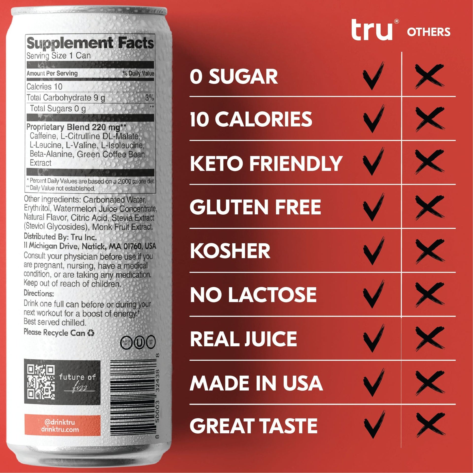 Tru Power Seltzer - Tru